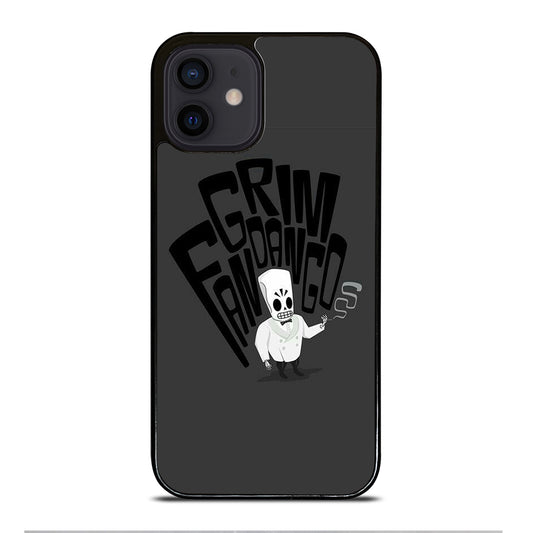 GRIM FANDANGO MANNY CALAVERA CARTOON 2 iPhone 12 Mini Case Cover