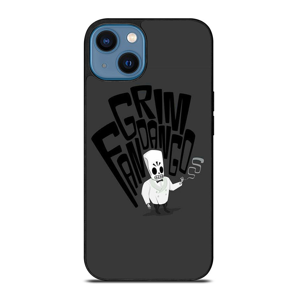 GRIM FANDANGO MANNY CALAVERA CARTOON 2 iPhone 14 Case Cover