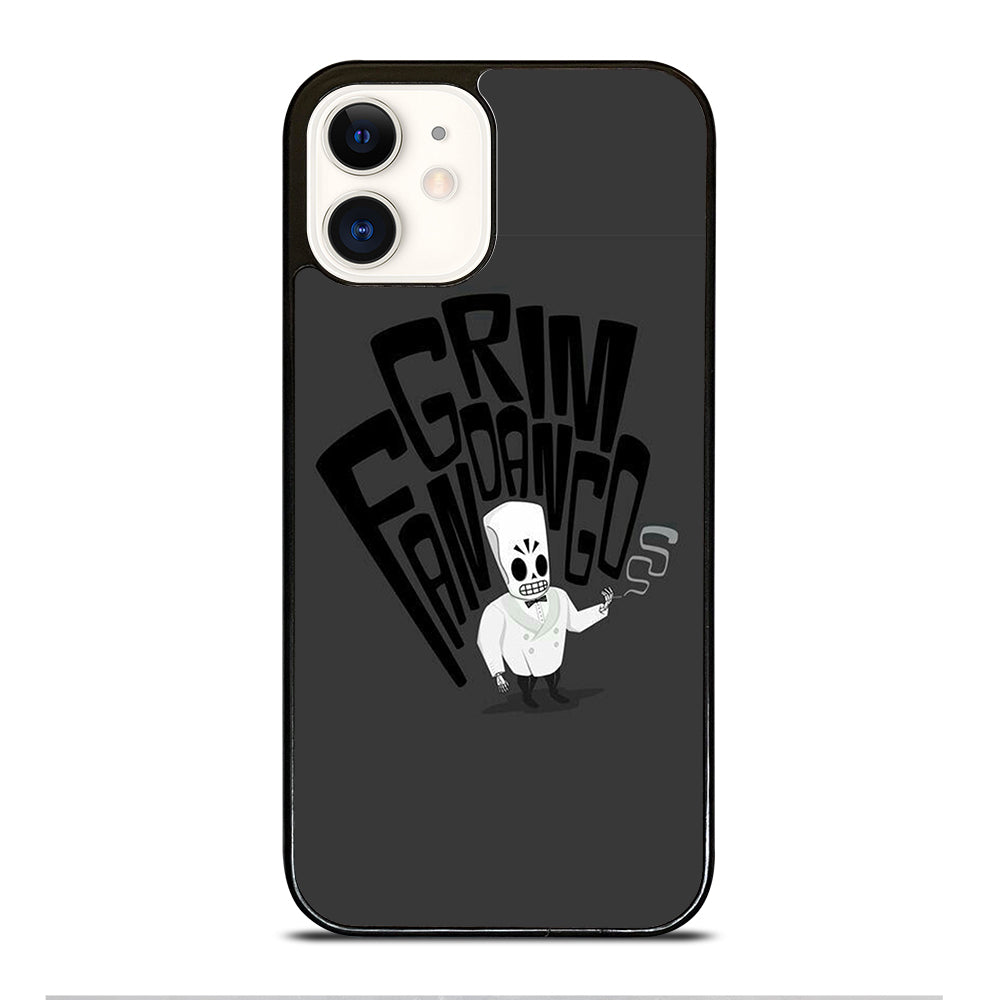 GRIM FANDANGO MANNY CALAVERA CARTOON 2 iPhone 12 Case Cover