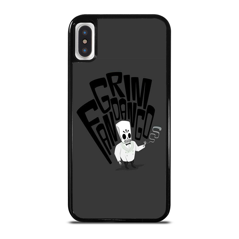 GRIM FANDANGO MANNY CALAVERA CARTOON 2 iPhone X / XS Case Cover