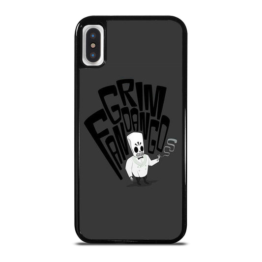 GRIM FANDANGO MANNY CALAVERA CARTOON 2 iPhone X / XS Case Cover