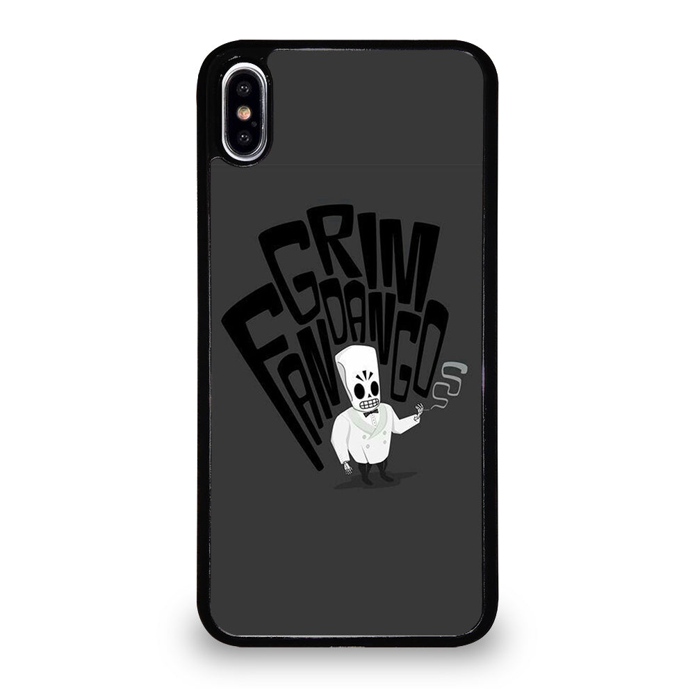 GRIM FANDANGO MANNY CALAVERA CARTOON 2 iPhone XS Max Case Cover