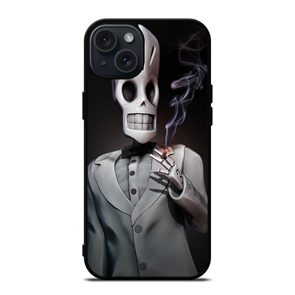 GRIM FANDANGO MANNY CALAVERA SMOKE iPhone 15 Plus Case Cover