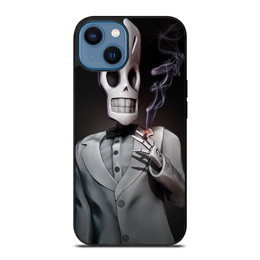 GRIM FANDANGO MANNY CALAVERA SMOKE iPhone 14 Case Cover