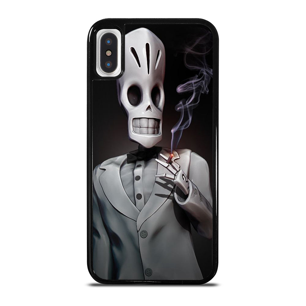 GRIM FANDANGO MANNY CALAVERA SMOKE iPhone X / XS Case Cover