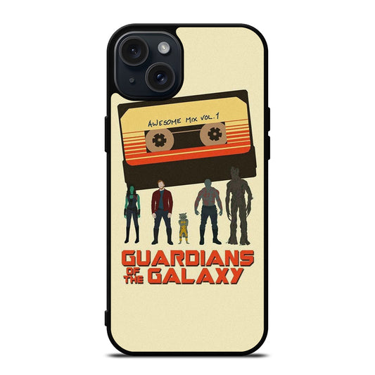GUARDIANS OF THE GALAXY POSTER iPhone 15 Plus Case Cover