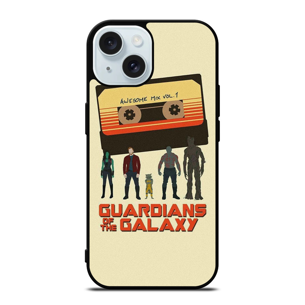 GUARDIANS OF THE GALAXY POSTER iPhone 15 Case Cover