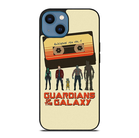GUARDIANS OF THE GALAXY POSTER iPhone 14 Case Cover