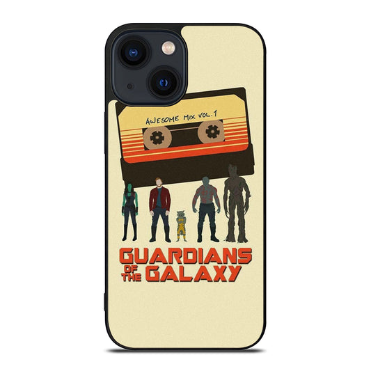GUARDIANS OF THE GALAXY POSTER iPhone 14 Plus Case Cover