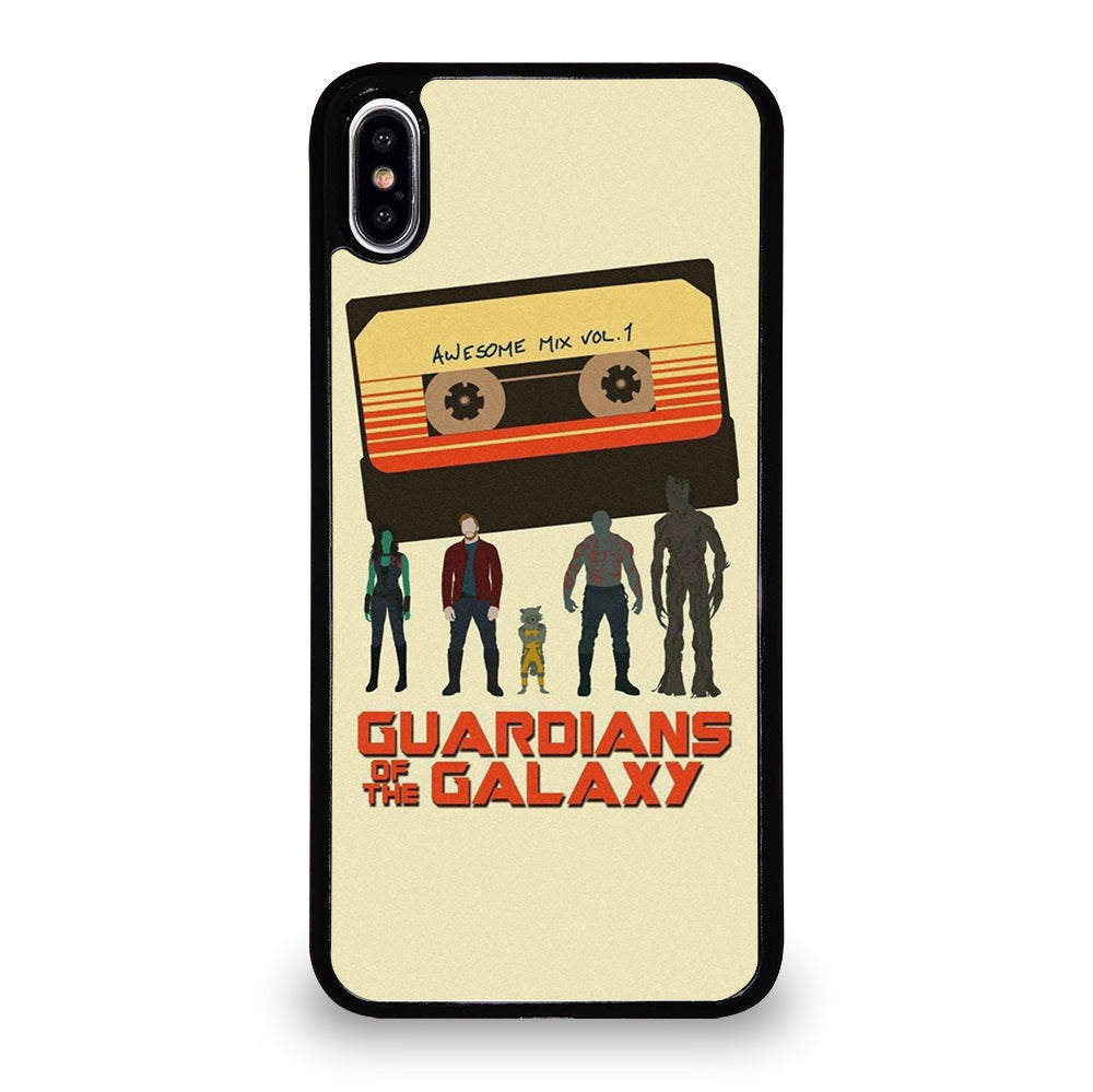GUARDIANS OF THE GALAXY POSTER iPhone XS Max Case Cover