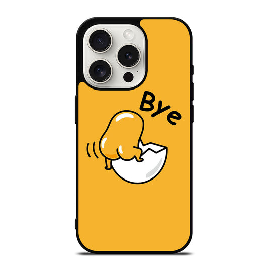 GUDETAMA LAZY EGG BYE iPhone 15 Pro Case Cover