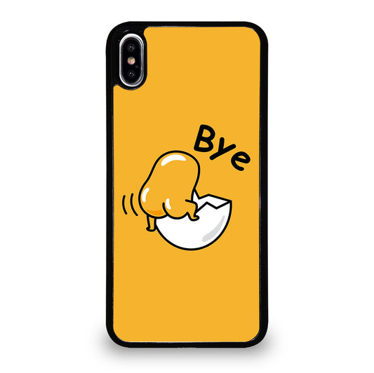 GUDETAMA LAZY EGG BYE iPhone XS Max Case Cover