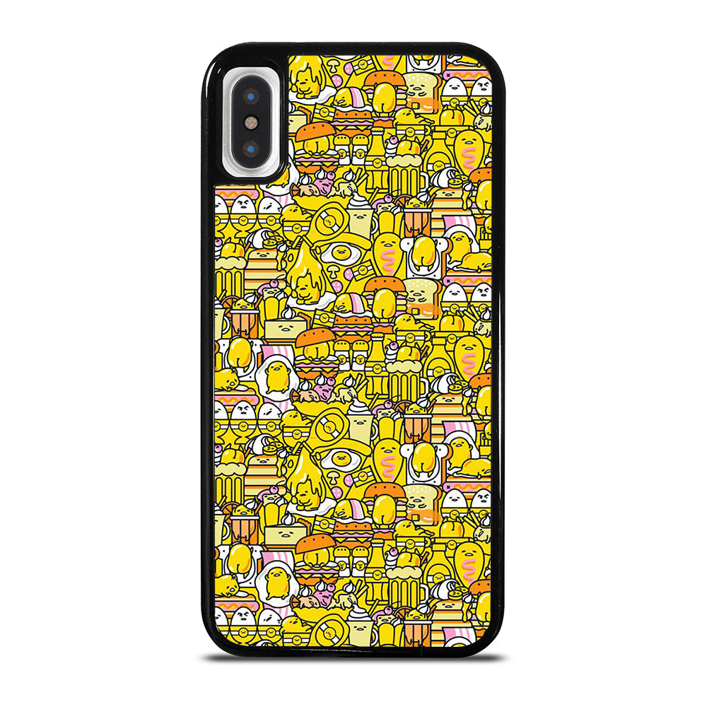 GUDETAMA LAZY EGG CUTE PATTERN iPhone X / XS Case Cover