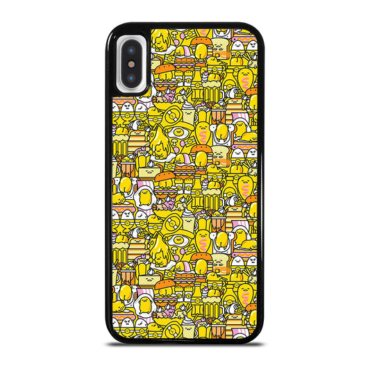 GUDETAMA LAZY EGG CUTE PATTERN iPhone X / XS Case Cover