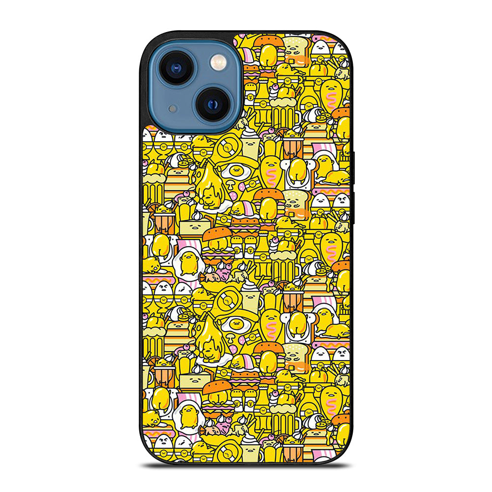 GUDETAMA LAZY EGG CUTE PATTERN iPhone 14 Case Cover