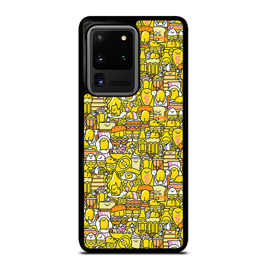 GUDETAMA LAZY EGG CUTE PATTERN Samsung Galaxy S20 Ultra Case Cover