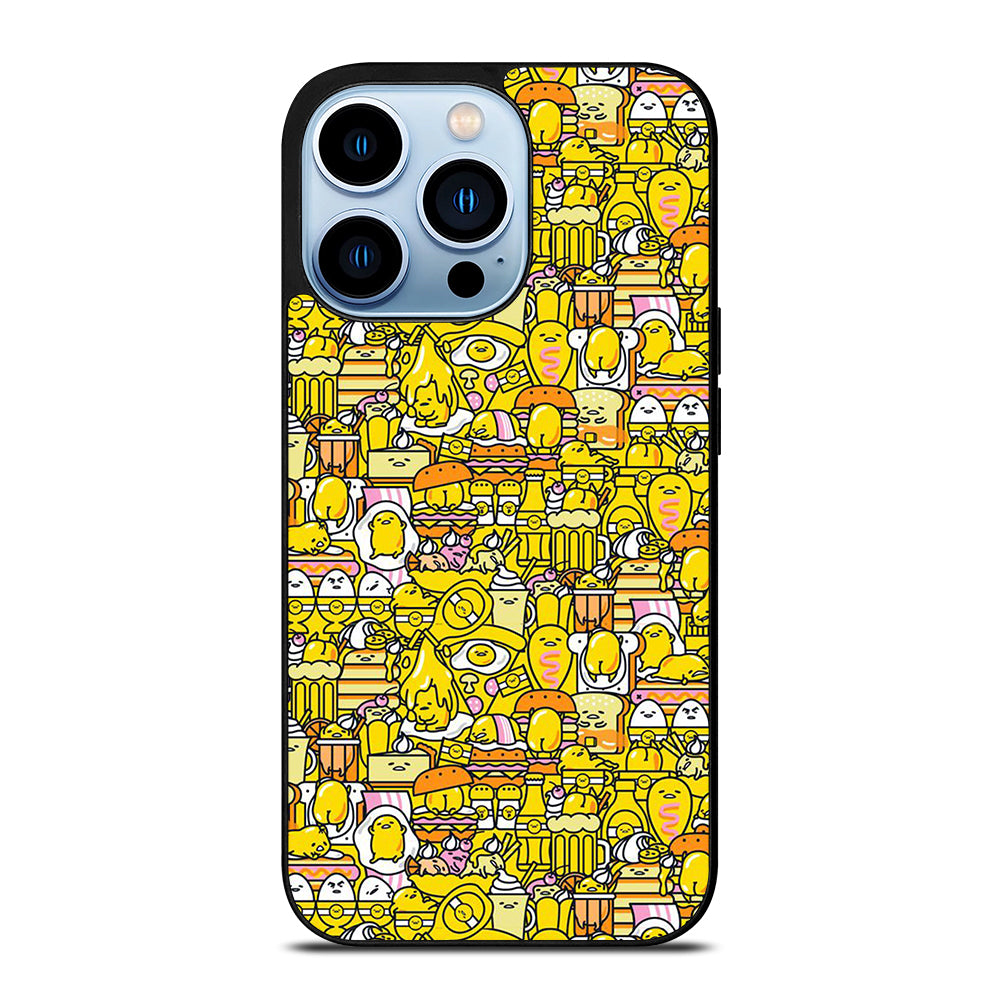 GUDETAMA LAZY EGG CUTE PATTERN iPhone 13 Pro Max Case Cover