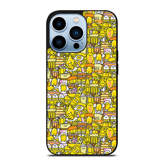 GUDETAMA LAZY EGG CUTE PATTERN iPhone 13 Pro Max Case Cover