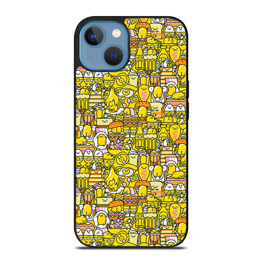 GUDETAMA LAZY EGG CUTE PATTERN iPhone 13 Case Cover