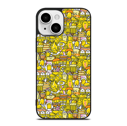 GUDETAMA LAZY EGG CUTE PATTERN iPhone 13 Mini Case Cover
