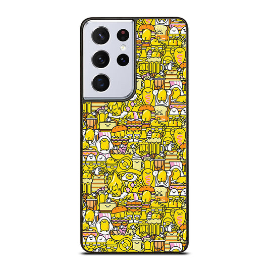 GUDETAMA LAZY EGG CUTE PATTERN Samsung Galaxy S21 Ultra Case Cover