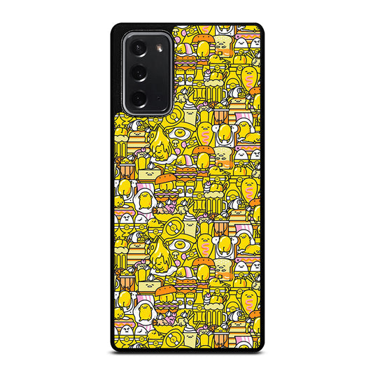 GUDETAMA LAZY EGG CUTE PATTERN Samsung Galaxy Note 20 Case Cover