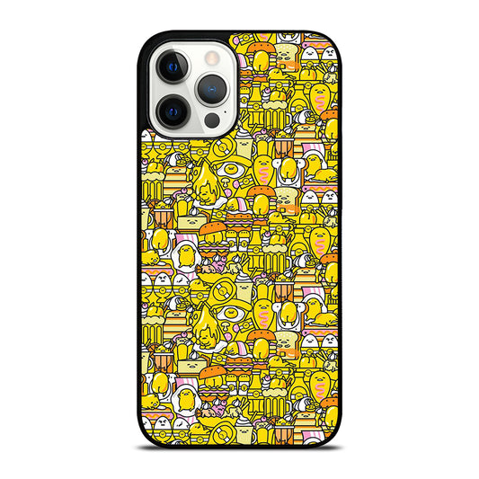 GUDETAMA LAZY EGG CUTE PATTERN iPhone 12 Pro Max Case Cover