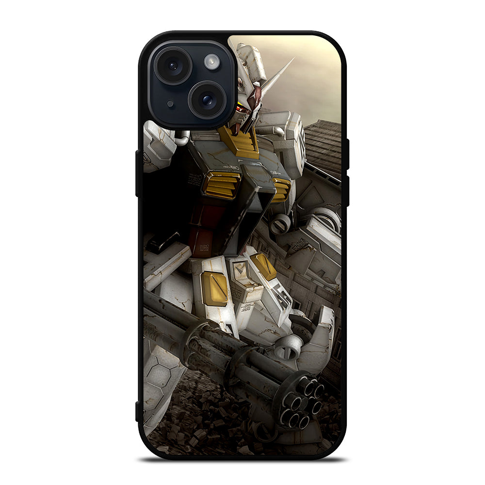 GUNDAM MOBILE SUIT ART 2 iPhone 15 Plus Case Cover