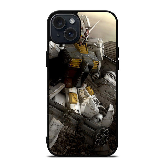 GUNDAM MOBILE SUIT ART 2 iPhone 15 Plus Case Cover