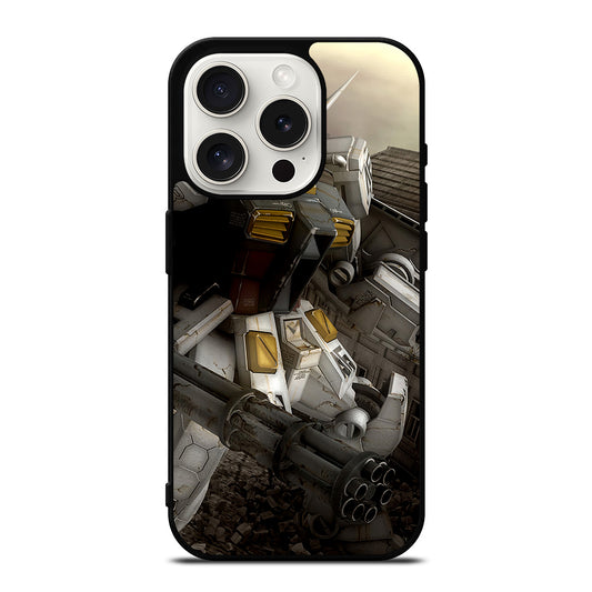 GUNDAM MOBILE SUIT ART 2 iPhone 15 Pro Case Cover