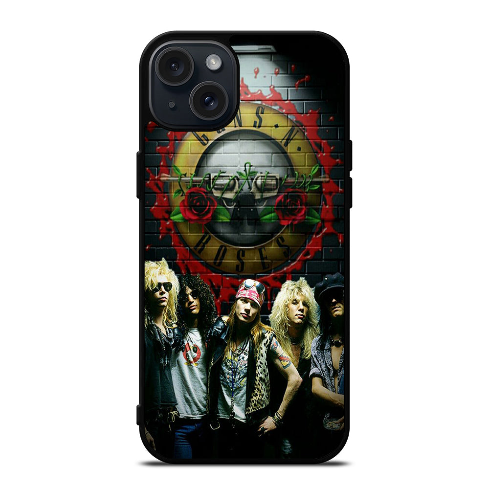 GUNS N ROSES BAND iPhone 15 Plus Case Cover