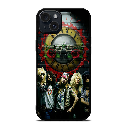GUNS N ROSES BAND iPhone 15 Plus Case Cover