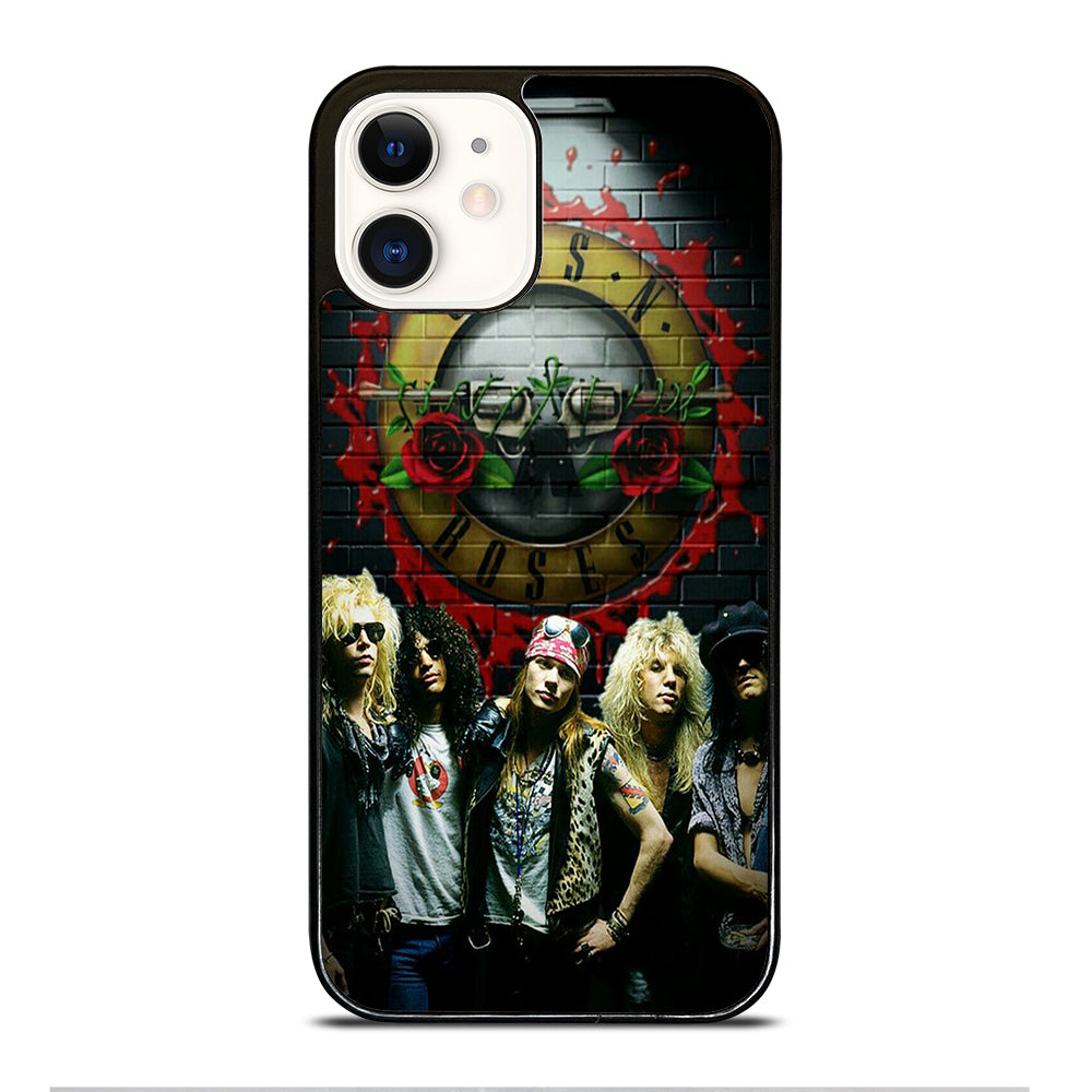 GUNS N ROSES BAND iPhone 12 Case Cover