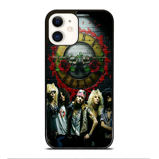 GUNS N ROSES BAND iPhone 12 Case Cover