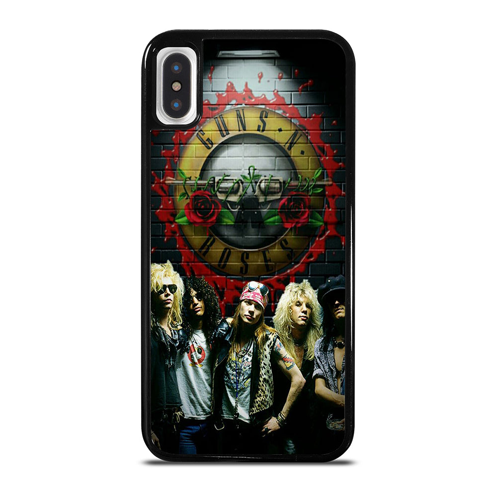 GUNS N ROSES BAND iPhone X / XS Case Cover