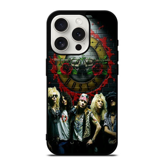 GUNS N ROSES BAND iPhone 15 Pro Case Cover