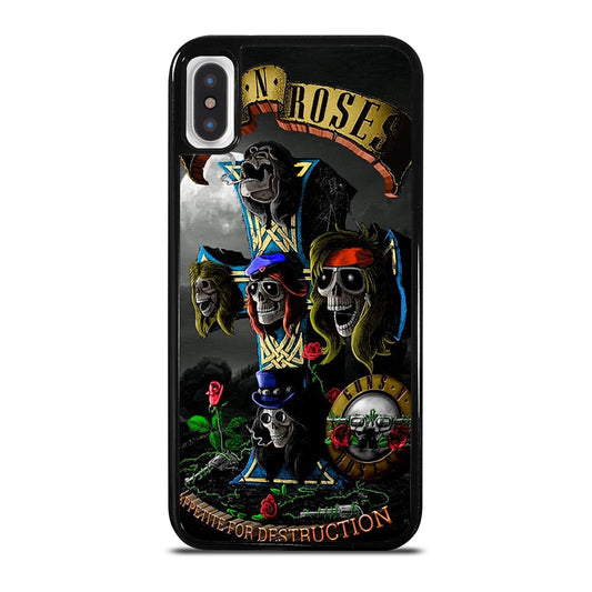 GUNS N ROSES EMBLEM iPhone X / XS Case Cover
