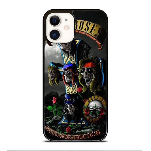 GUNS N ROSES EMBLEM iPhone 12 Case Cover
