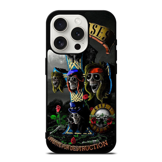 GUNS N ROSES EMBLEM iPhone 15 Pro Case Cover
