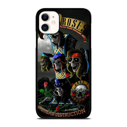 GUNS N ROSES EMBLEM iPhone 11 Case Cover