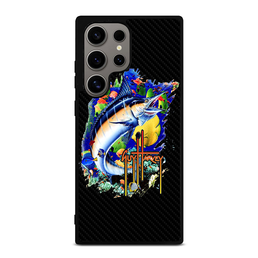 GUY HARVEY ISLAND CARBOON LOGO Samsung Galaxy S24 Ultra Case Cover
