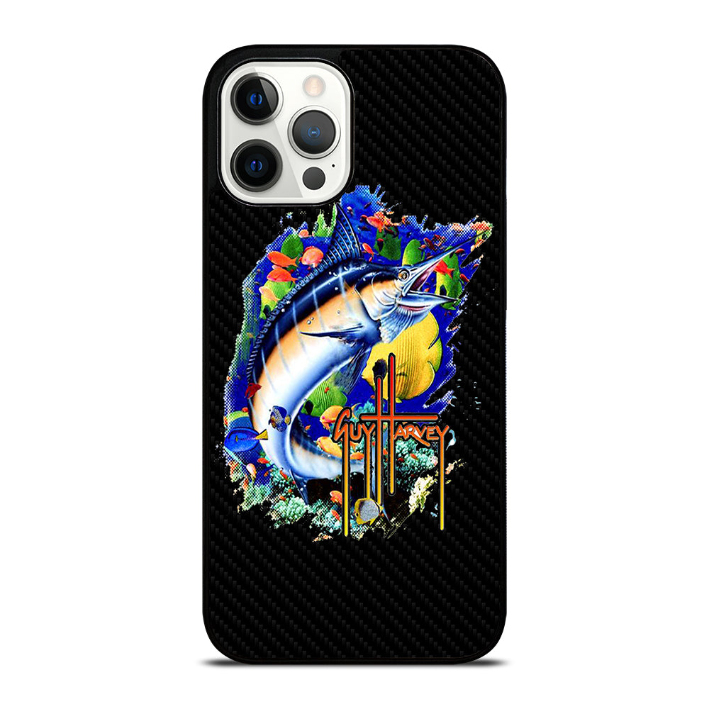 GUY HARVEY ISLAND CARBOON LOGO iPhone 12 Pro Max Case Cover