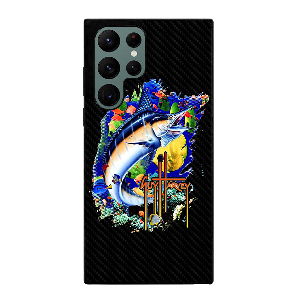 GUY HARVEY ISLAND CARBOON LOGO Samsung Galaxy S22 Ultra Case Cover