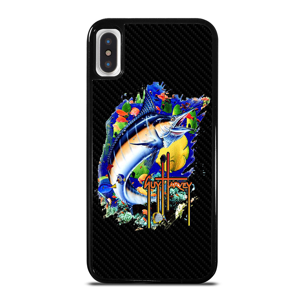 GUY HARVEY ISLAND CARBOON LOGO iPhone X / XS Case Cover