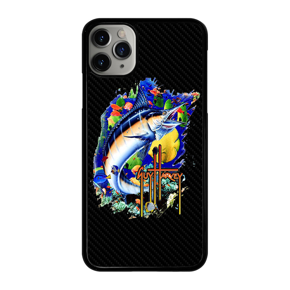 GUY HARVEY ISLAND CARBOON LOGO iPhone 11 Pro Max Case Cover