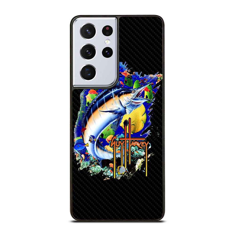 GUY HARVEY ISLAND CARBOON LOGO Samsung Galaxy S21 Ultra Case Cover
