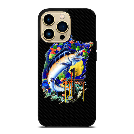 GUY HARVEY ISLAND CARBOON LOGO iPhone 14 Pro Max Case Cover