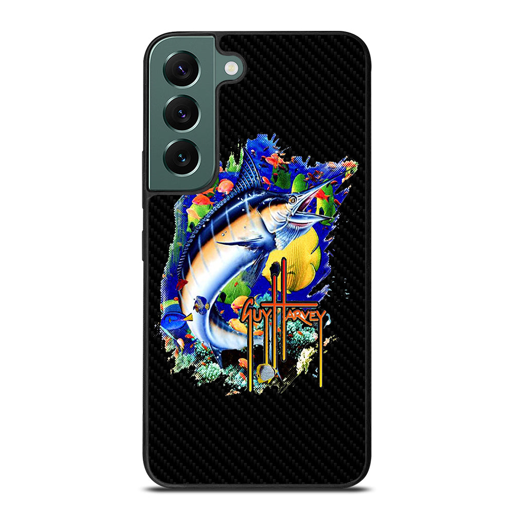 GUY HARVEY ISLAND CARBOON LOGO Samsung Galaxy S22 Case Cover