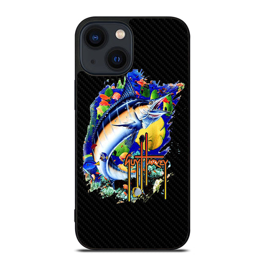 GUY HARVEY ISLAND CARBOON LOGO iPhone 14 Plus Case Cover