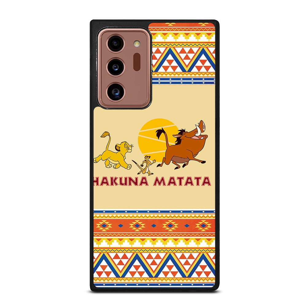 HAKUNA MATATA LION KING AZTEC 4 Samsung Galaxy Note 20 Ultra Case Cover